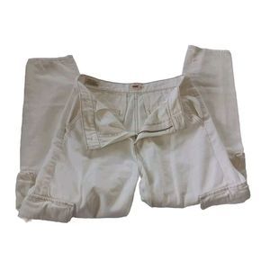 Levi's Premium Haut De‎ Gamme Women's 28 Cargo Dad UtilityDenim Jean's Beige